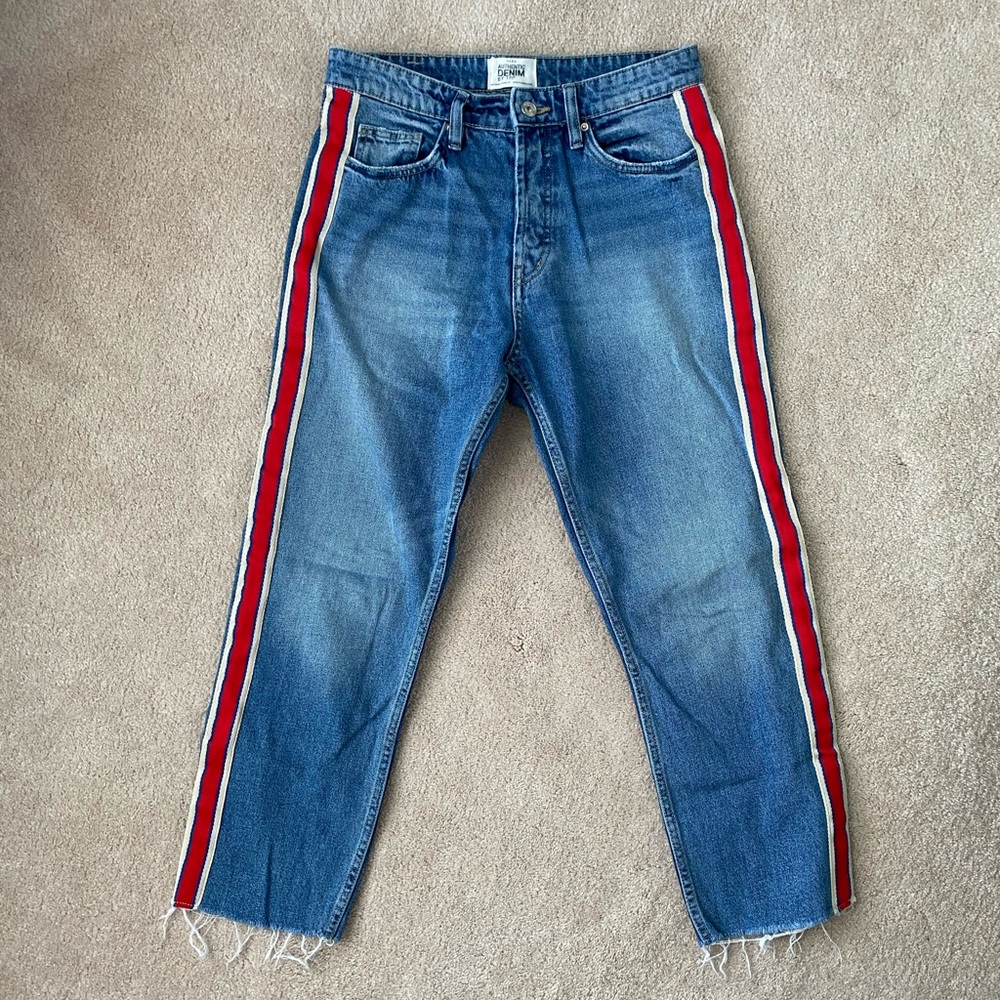 Zara jeans with Side stitch